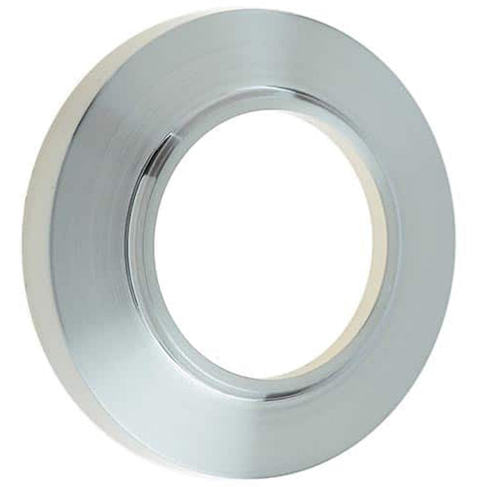 Sleek Satin Nickel Chamfered Outer Roses Doors Door Handle