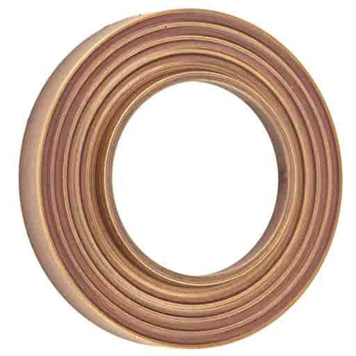 Reeded Outer Roses Antique Brass Elegant Door Hardware Door Handle