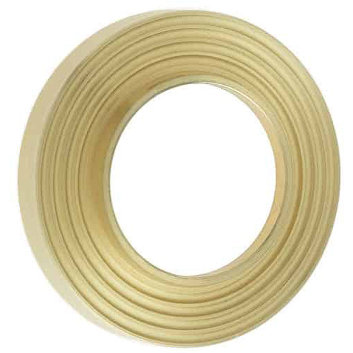 Elegant Reeded Outer Roses Satin Brass Doors Door Handle