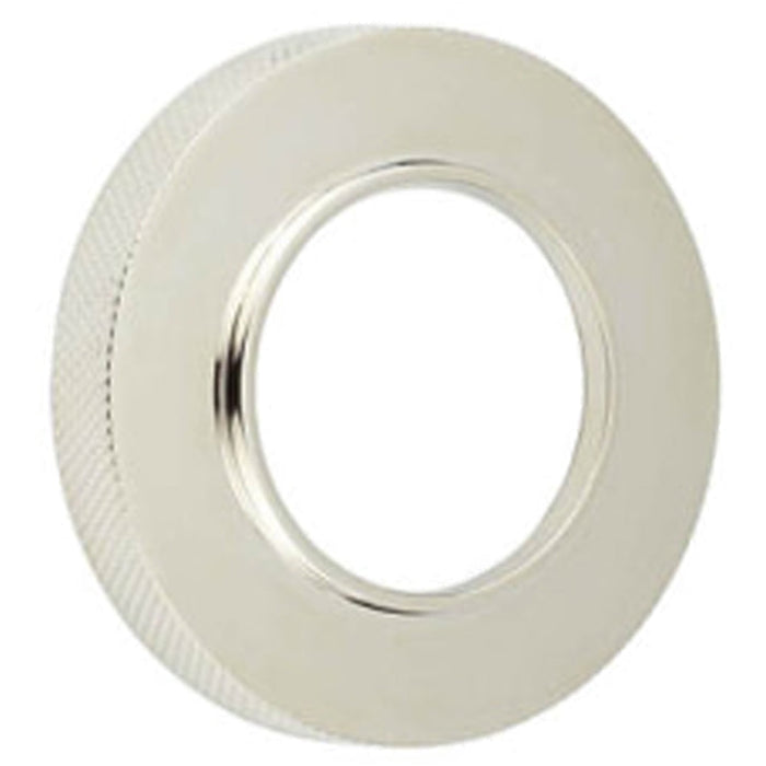 Elegant Knurled Outer Rose Polished Nickel Doors Door Handle