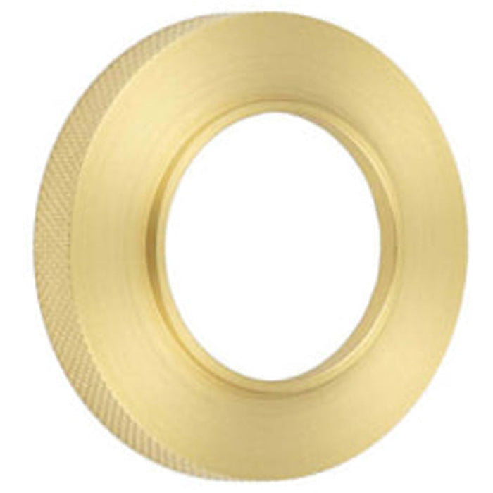 Elegant Knurled Outer Rose Satin Brass Doors Door Handle