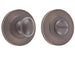Dark Bronze Inner Turn Release Lock with Rose Options Door Handle