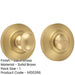 Durable Satin Brass Inner Turn Release Lock with Customization Options Door Handle-1