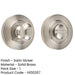 Stylish Inner Turn Release Lock Satin Nickel Finish Door Handle-1