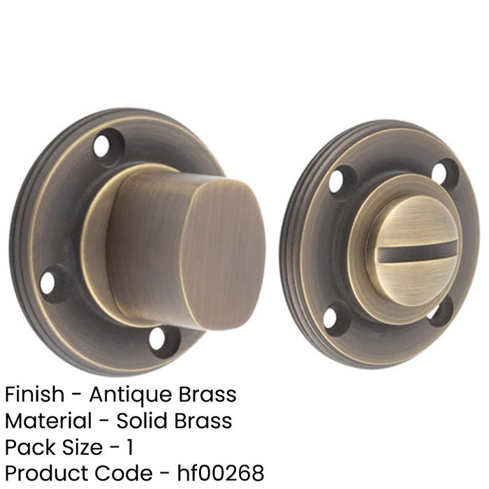 Antique Brass Inner Turn Release Doors Door Handle-1