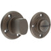 Inner Turn Release Mechanism Dark Bronze Finish Enhanced Home Security Door Handle