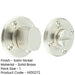 Elegant Satin Nickel Inner Turn Release Enhanced Privacy Door Handle-1
