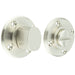 Elegant Satin Nickel Inner Turn Release Enhanced Privacy Door Handle