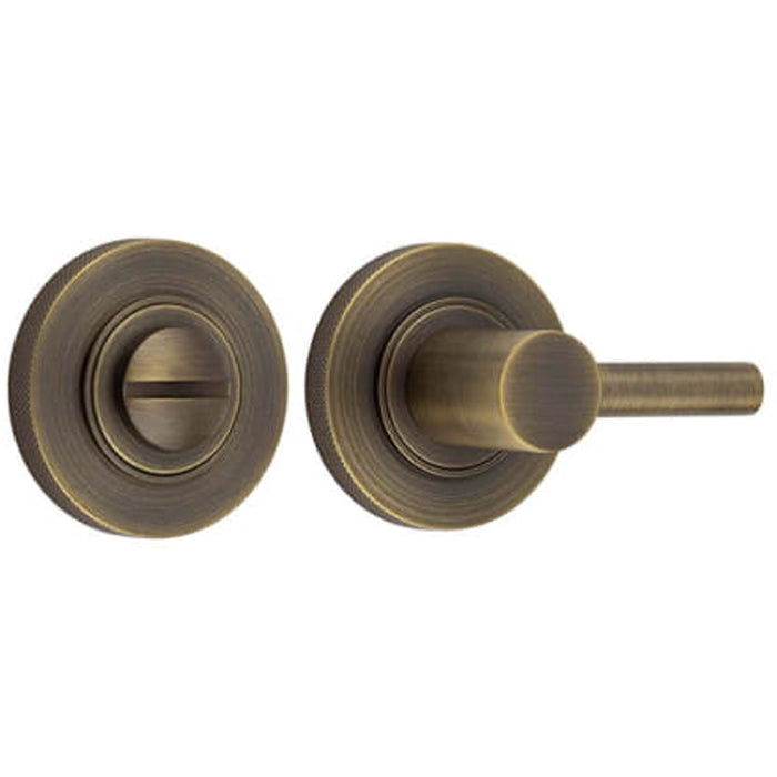 Antique Brass Easy Turn Release Lock Luxurious Homes Door Handle