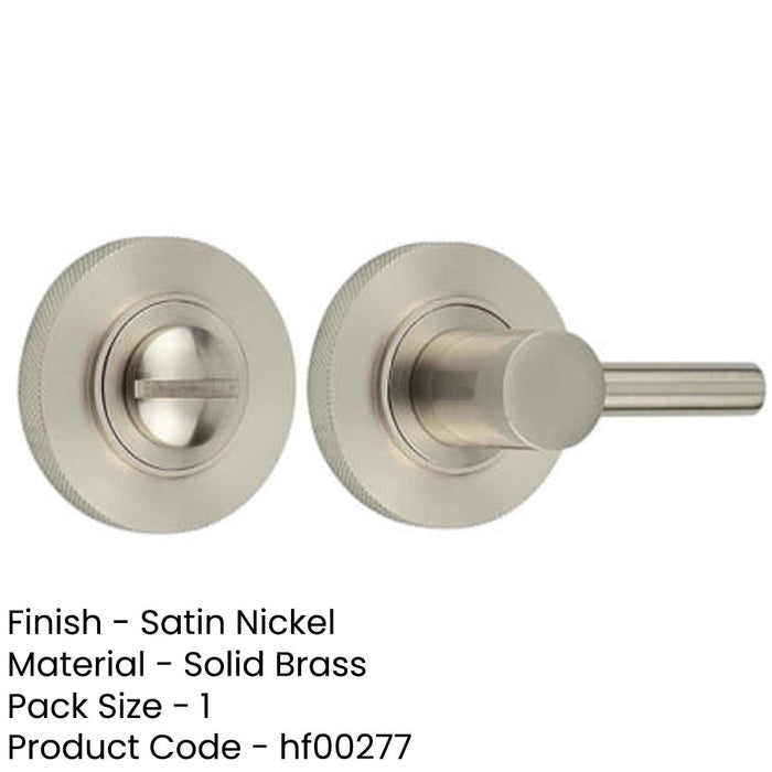 Satin Nickel Easy Turn Release Lock Luxurious Home Decor Door Handle-1