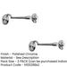 PACK Elegant Brass Cabin Hook 205mm Polished Chrome Home Office Hook Lock (1)-1