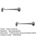 PACK Durable Brass Cabin Hook 300mm Satin Chrome Finish Hook Lock (1)-1