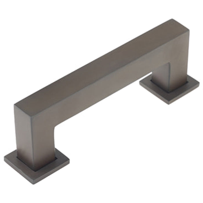 Sleek 96mm Dark Bronze Cabinet Handle Modern Interiors Kitchen Drawer Pull Handle