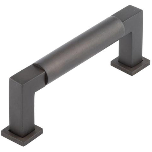 Elegant Round Cabinet Handle Dark Bronze 96mm Premium Quality Kitchen Drawer Pull Handle