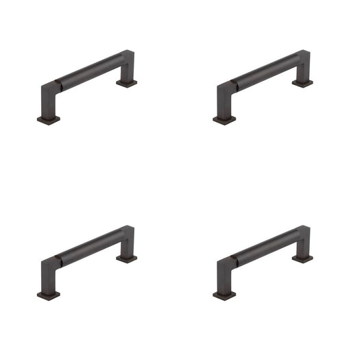 PACK Elegant Round Cabinet Handle Dark Bronze 128mm Premium Quality Kitchen Drawer Pull Handle