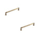 PACK Antique Brass Round Cabinet Handle 224mm Premium Quality Kitchen Drawer Pull Handle (1)