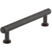 Elegant Knurled Cabinet Handle 128mm Dark Bronze Finish Kitchen Drawer Pull Handle