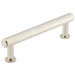 Stylish Knurled Cabinet Handle Polished Nickel 128mm Kitchen Drawer Pull Handle