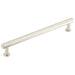 Luxury Knurled Cabinet Handle Satin Nickel 224mm Size Kitchen Drawer Pull Handle