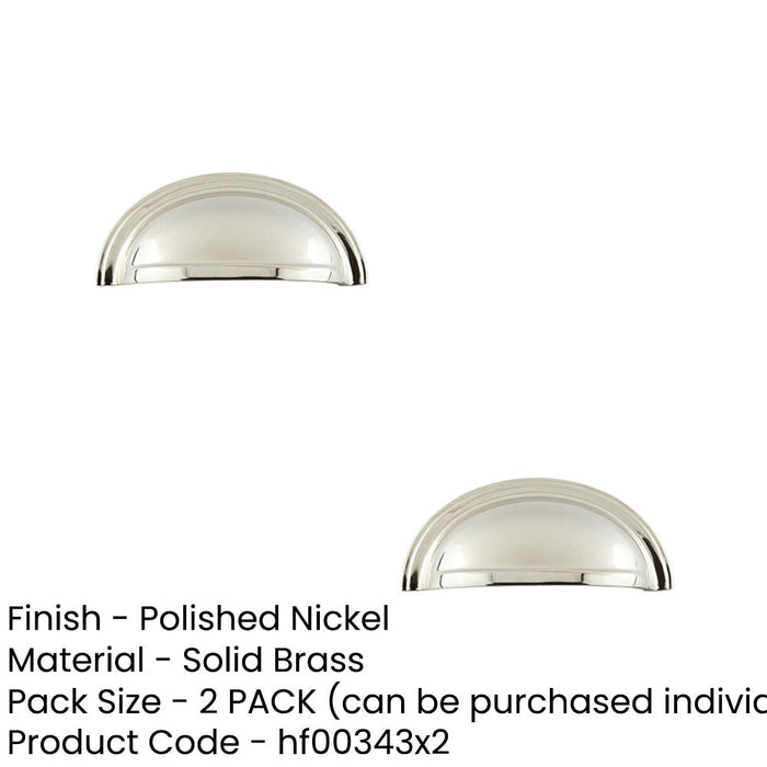 PACK Elegant Polished Nickel Pulls Cabinets Kitchen Drawer Pull Handle (1)-1