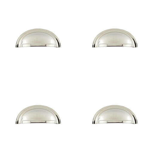 PACK Elegant Polished Nickel Pulls Cabinets Kitchen Drawer Pull Handle