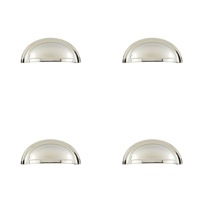 PACK Elegant Polished Nickel Pulls Cabinets Kitchen Drawer Pull Handle