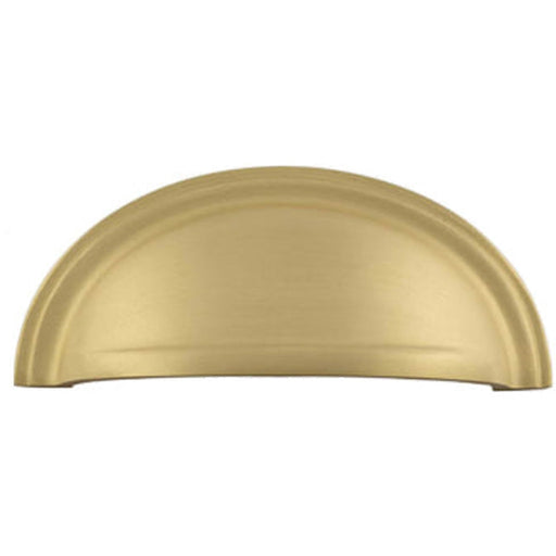 Satin Brass Pulls Cabinets Elegant Durable Design Kitchen Drawer Pull Handle