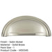 Satin Nickel Pulls Cabinetry Upgrade Kitchen Drawer Pull Handle-1