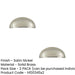 PACK Satin Nickel Pulls Cabinetry Upgrade Kitchen Drawer Pull Handle (1)-1