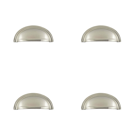 PACK Satin Nickel Pulls Cabinetry Upgrade Kitchen Drawer Pull Handle