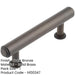 Elegant Stepped Cabinet Handle Dark Bronze 96mm Solid Brass Design Kitchen Drawer Pull Handle-1