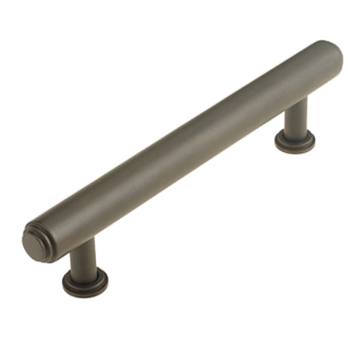 Elegant Stepped Cabinet Handle Dark Bronze 128mm Luxury Design Kitchen Drawer Pull Handle