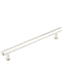 Elegant Stepped Cabinet Handle Polished Nickel 224mm Luxury Design Kitchen Drawer Pull Handle