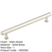 Premium Stepped Cabinet Handle Satin Nickel 224mm Length Kitchen Drawer Pull Handle-1