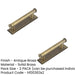 PACK Stylish 96mm Antique Brass Cabinet Handle with Stepped Backplate Kitchen Drawer Pull Handle (3)-1