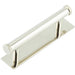 Stylish 96mm Cabinet Handle with Polished Nickel Finish Kitchen Drawer Pull Handle