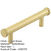 Satin Brass Cabinet Handle with 96mm Centers Stylish Diamond Design Kitchen Drawer Pull Handle-1