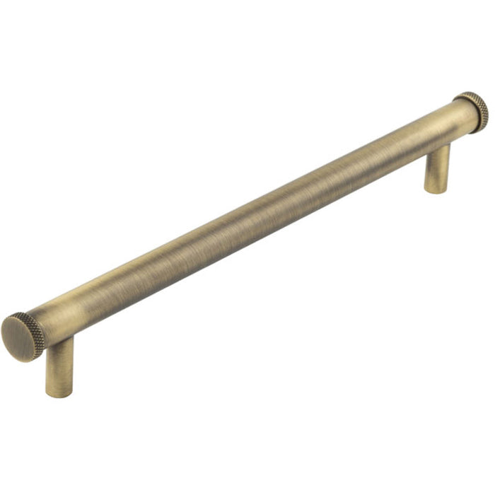 Stylish 224mm Antique Brass Cabinet Handle Modern Classic Interiors Kitchen Drawer Pull Handle