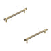 PACK Stylish 224mm Antique Brass Cabinet Handle Modern Classic Interiors Kitchen Drawer Pull Handle (1)