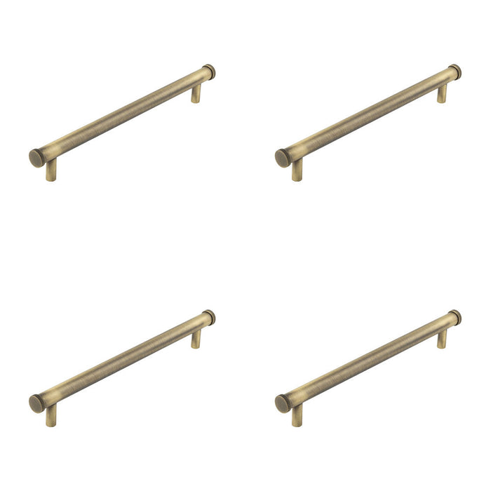 PACK Stylish 224mm Antique Brass Cabinet Handle Modern Classic Interiors Kitchen Drawer Pull Handle