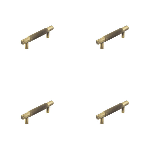 PACK Stylish 96mm Antique Brass Cabinet Handle Modern Homes Kitchen Drawer Pull Handle