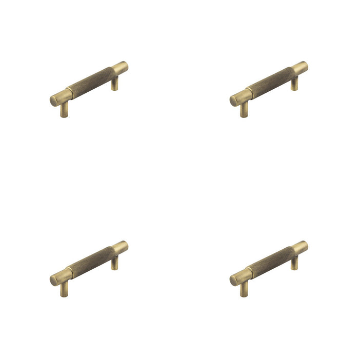 PACK Stylish 96mm Antique Brass Cabinet Handle Modern Homes Kitchen Drawer Pull Handle