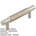 Stylish Satin Nickel Cabinet Handle 96mm Modern Interiors Kitchen Drawer Pull Handle-1