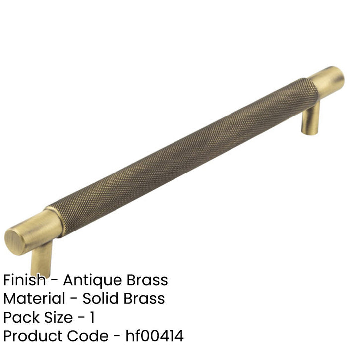 Stylish 224mm Antique Brass Cabinet Handle Modern Furniture Kitchen Drawer Pull Handle-1