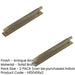 PACK Antique Brass Cabinet Handle with Stepped Backplate 224mm Ctrs Kitchen Drawer Pull Handle (1)-1