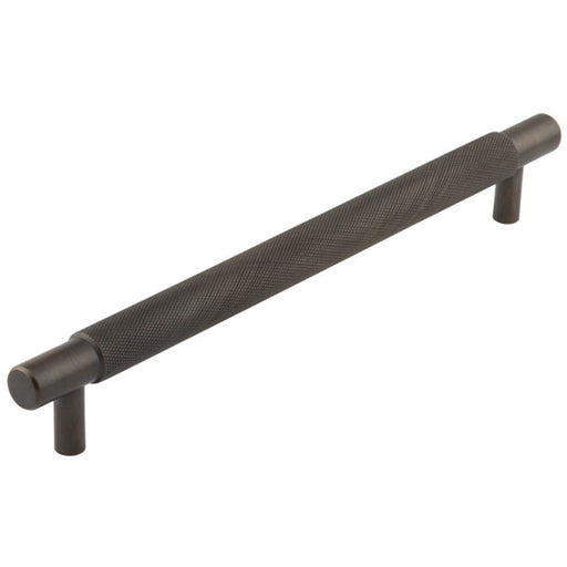 Stylish Dark Bronze Cabinet Handle 224mm Ctrs Modern Interiors Kitchen Drawer Pull Handle