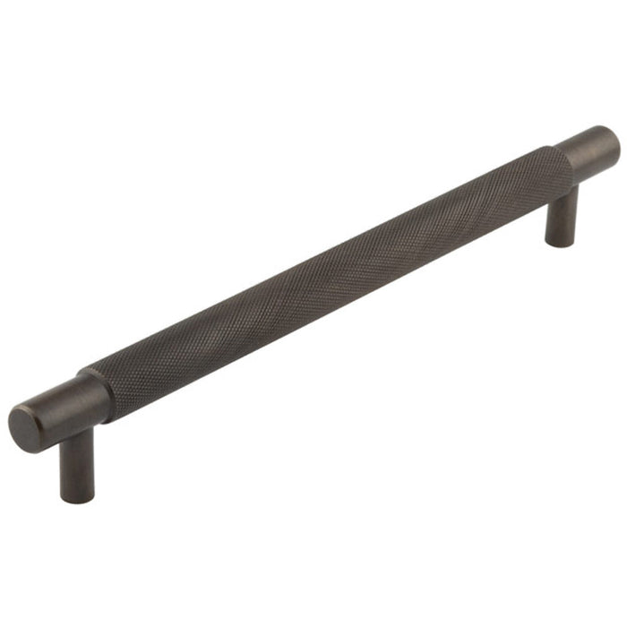 Stylish Dark Bronze Cabinet Handle 224mm Ctrs Modern Interiors Kitchen Drawer Pull Handle