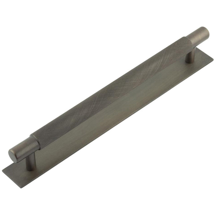 Stylish Dark Bronze Cabinet Handle with 224mm Centers Kitchen Drawer Pull Handle (1)