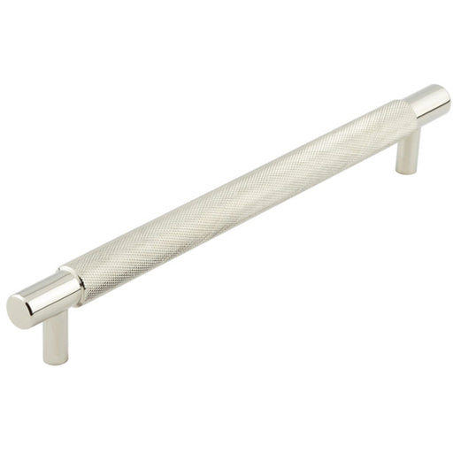 Stylish Polished Nickel Cabinet Handle 224mm Ctrs Modern Interiors Kitchen Drawer Pull Handle