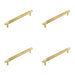 PACK Stylish 224mm Satin Brass Cabinet Handle Modern Spaces Kitchen Drawer Pull Handle